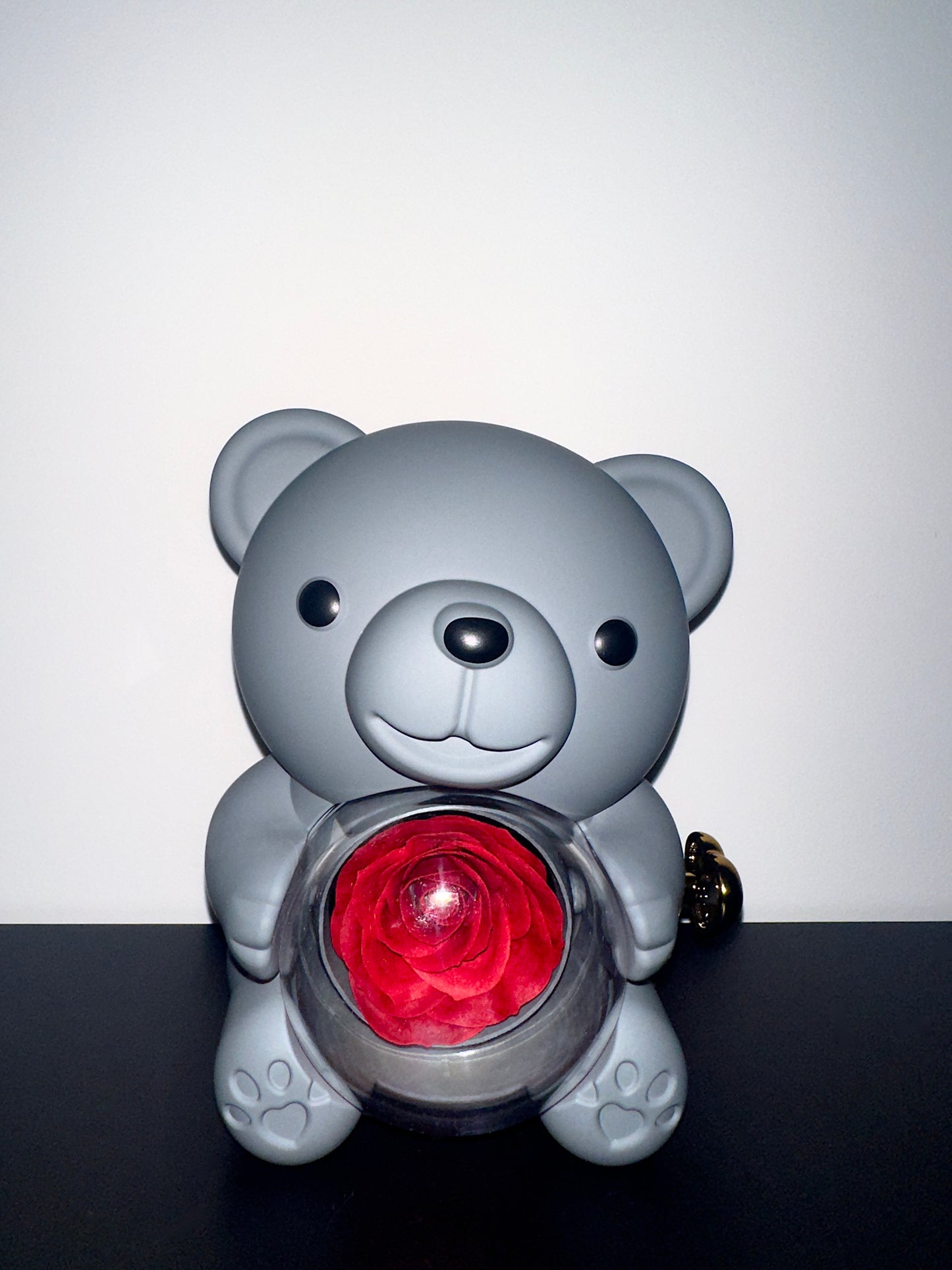 BLOSSOM ROSE BEAR W/NECKLACE