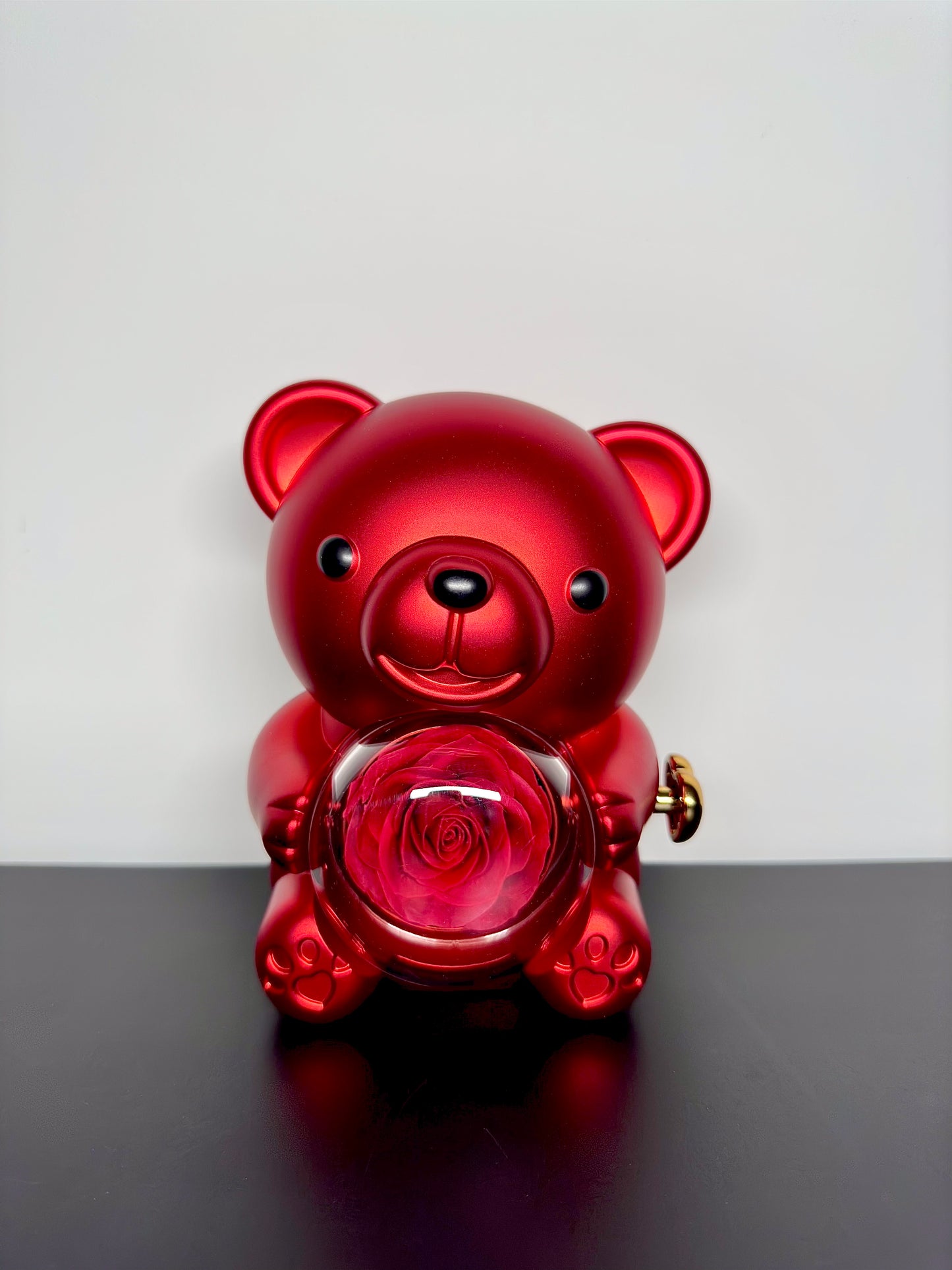 BLOSSOM ROSE BEAR W/NECKLACE
